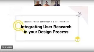 Webinar - Integrating User Research in your Design Process