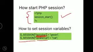 Session in PHP - WEB TECHNOLOGY