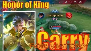 LAM: Carry for Victory ( unstoppable gameplay) #honorofkings