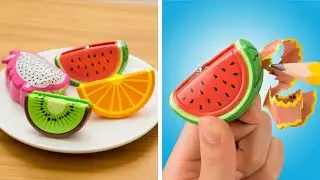 How to Sneak Candy into Class!🍬Funny School Hacks & Secret DIY Makeup Tricks by 123GO!
