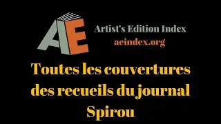 Toutes les couvertures des recueils du journal Spirou (flip through)