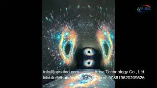 LED soft module arc tunnel display flexible LED cylindrical led inner arc outer arc concave convex