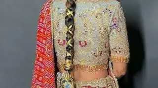 # panjabi choti # paranda choti #beutiful hair style ☺️😊 beutiful.... guru Randhawa song ♥️♥️♥️