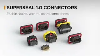 SUPERSEAL 1.0 Connectors - High Density Connectivity Solutions