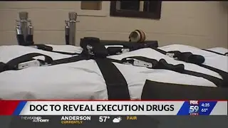 Department of Correction forced to reveal list of execution drugs
