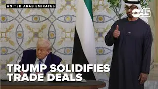 Trump solidifies investment pledge with UAE president in bilateral meeting amid jet controversy
