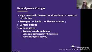Virtual Education Lecture Series: Cerebrovascular Events in Pregnancy