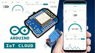 Mengukur suhu Wemos dan arduino iot cloud, DHT11
