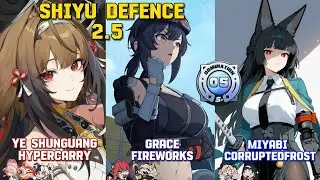 New Shiyu Defence 2.5 | S Rank + |M0W0 YSG, M2W0 Grace & M0W1 Miyabi | Zenless Zone Zero 