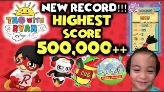 TAG WITH RYAN HIGHEST SCORE 500,000++| TAG WITH RYAN GAME | NEW HIGH SCORE