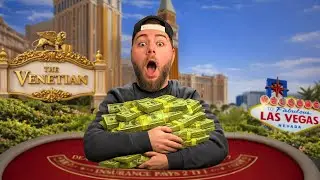 INSANE $5000 Blackjack Session At The Venetian