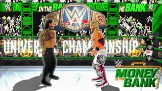 WR3D 2K21: Edge Vs Roman Reigns,Universal championship- Money in the bank 2021 (simulation)
