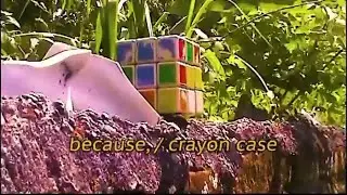 Crayon Case - because,