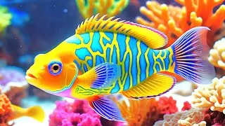 The Best 4K Aquarium - Dive Into The Mesmerizing Underwater Realm, Sea Jellyfish, Coral Reefs