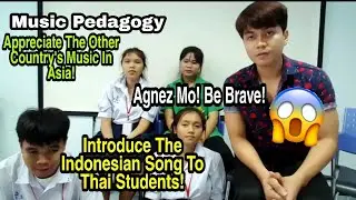 THAI Class! Appreciate Other Music! Agnez Mo | Be Brave | Thank you Performance on HUT SCTV29