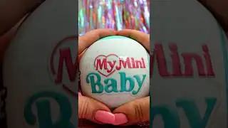 ASMR UNBOXING Mini Doll CAPSULE ❤️ #shorts #asmr #reborn #doll #mini  #viralvideo #trending #fyp