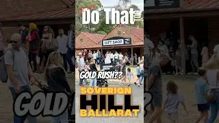 Sovereign Hill - Gold Rush 🎩⛏️ Stepping Back in time at Sovereign Hill! 🐎💰