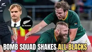 Ex-All Black: Rassie Erasmus&rsquo; Bomb Squad Is Psychological Warfare vs New Zealand