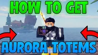 Как получить тотем Авроры в игре Fisch! Расположение тотема Авроры! Roblox