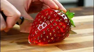 . *&ldquo;Is This Strawberry Even Real? 😲🍓&rdquo;* *&ldquo;Hyperreal Fruit Art That&rsquo;ll Blow Your Mind!&rdquo;#asmr 