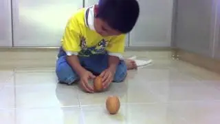 Egg Standing Up