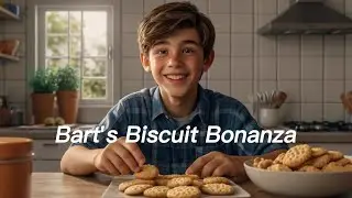 Learn English through stories //Bart's Biscuit Bonanza //bedtime story//english story