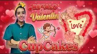 Cupcakes de Corazón SIN MOLDES especiales | Especial Enamorados ❤️