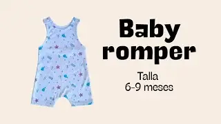 Baby romper. Talla 6-9 meses