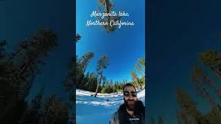 Visit to Manzanita Lake #winter #travel #music #snow #hikingadventures#