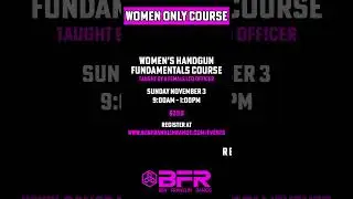 Ben Franklin Range - Women Only Hand Gun Course #bfr #handguntraining #womenhandgun