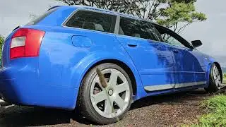 Audi B6 S4, factory exhaust sound