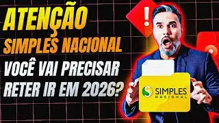 Simples Nacional Vai Reter IR Sobre Lucros? Entenda a Regra REAL da Nova Lei!