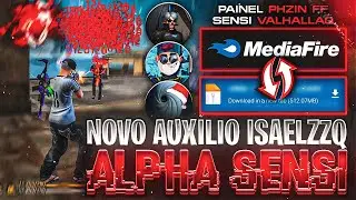 NOVO! 😈 AUXILIO DE MIRA FREE FIRE - PACK ALPHA SENSI - AUXILIO DE MIRA ISAELZZQ - ANDROID E IPHONE