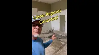 Como reparar concreto?