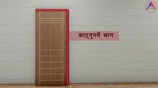 Surya Kiran Fiber Industries, Nepal | Door Installation Guide | Resizable Fiber WPC Doors.