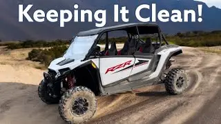 2024 Polaris RzR XP 4 1000 Cleaning After A Trail Ride!