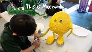 The magic of mix media is coming together! - Lemon Tree Project Part 8