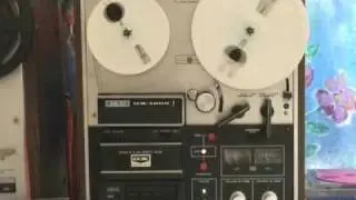 Akai GX1900 at 15 IPS -- reel to reel