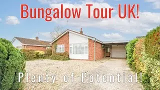 BUNGALOW TOUR UK Lots of Potential! For Sale &pound;230,000 Watton, Norfolk - Longsons estate agents.