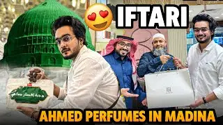 Ahmed Perfumes in Madina | Iftari in Masjid Al Nabwi | Yazdan Umrah Vlog 6 | Param Vlog #213