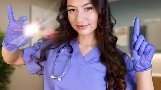 ASMR Relaxing Medical Exam Roleplay 😴 Eye Exam, Follow My Instructions & Focus Tests