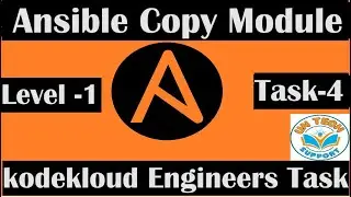 Ansible Copy Module | kodekloud Enginners Task | ansible | inventory | linux | devops | docker