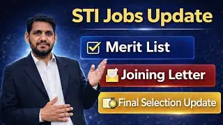 STI Jobs Update | All Facts Cleared | Final Information