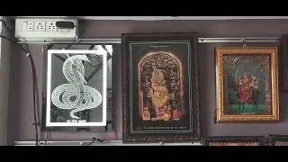 Mirror Glass LED Frame