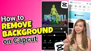HOW TO REMOVE BACKGROUND ON CAPCUT | PHOTO BACKGROUND | Riencyll Cabile