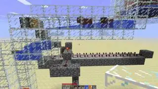 Minecraft Beta 1.7.3 Pig Cooker w/ Collection Stream
