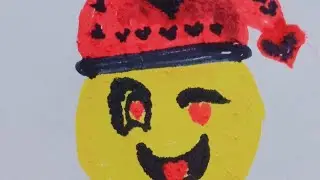 cute love emoji drawing.smiley drawing easy.love emoji draw.  #viralvideo @smileydrawing