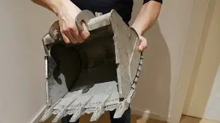 XXL RC Modellbagger RC Bagger 180kg Baubericht Teil 5 / RC Excavator 180kg Buildingreport part 5