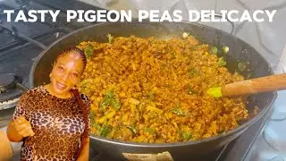 HOW TO PREPARE ACHICHA ( PIGEON PEAS & COCOYAM || NIGERIAN FOOD || VERY DETAILED
