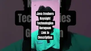 Java Freshers Apply Now 🚀 | Keysight IT Engineer Software Jobs | 0&ndash;3 Yrs